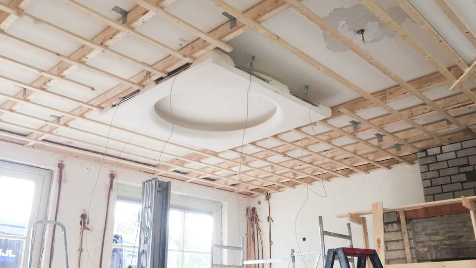 Aanleg van een daglichtinstallatie in een nieuwbouwproject door Wouters Techniek