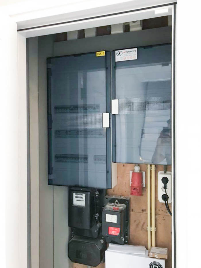 Elektrische schakelkast geïnstalleerd door Wouters Techniek