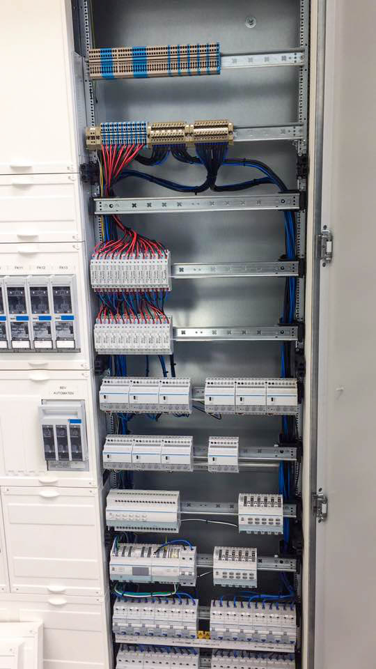 Elektrische schakelkast geïnstalleerd door Wouters Techniek